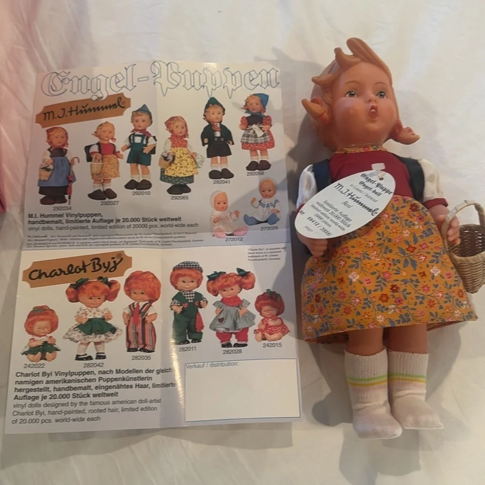 M.J. Hummel limited dolls made in Germany